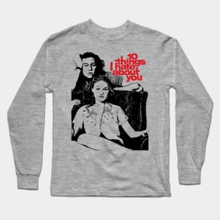 10 Things I Hate About You Fan Art Long Sleeve T-Shirt